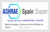Presentación de PowerPoint - ASHRAE Spain Chapterspain-ashrae.org/wp-content/uploads/2017/12/Programa-Jornada... · Ponemos a disposición de los asistentes la Publicación ASHRAE