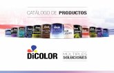 NOSOTROS - Dicolordicolorcr.com/wp-content/uploads/2017/10/DiCOLOR-Catalogo-2017.pdf · Este es un producto de apariencia pastosa que permite rellenar ... utilizado en aplicaciones