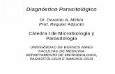 Teo Diagnóstico Parasitológico 2014-1ºCuat³rico 3.pdf · Definen el empleo de métodos directos o indirectos ... La correcta ELECCIÓN de las PRUEBAS DIAGNÓSTICAS e INTERPRETACIÓN