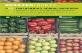 TRAZABILIDAD AGROALIMENTARIA - tecnic 02...  sobre la trazabilidad en el sector agroalimenta-