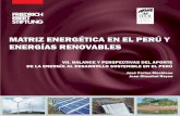 MATRIZ ENERGÉTICA EN EL PERÚ Y ... - library.fes.delibrary.fes.de/pdf-files/bueros/peru/10182.pdf · de toda la matriz energética, ... tado final esperado, sino con la funcionalidad