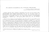 El anhelo metafisico de Antonio Machado - …biblio.upmx.mx/textos/R0010106.pdf · 2 SAYES, Jose Antonio: Ciencia, ateismo y fe en Dios, EUNSA: Pamplona 1994, p, 402, Topicos 13 (1997),