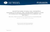 Diseño de Albañilería - · PDF fileUNIVERSIDAD DE PIURA FACULTAD DE INGENIERIA PROGRAMA ACADEMICO DE INGENIERIA CIVIL “Software para el diseño estructural de albañilería con