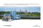 Soluciones de Cromatógrafos de Gases de Emerson · el mantenimiento de sistemas e instrumentos de medición de energía utilizados para las aplicaciones de transferencia de custodia.