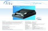 Printer EC-5890x - barmax.com · EC-5890X Impresora Térmica de 58 mm Ficha Técnica Modo de impresión: Térmico Directo. Ancho de Impresión: 58 mm. Velocidad de Impresión: 90