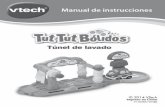 Manual de instrucciones - VTech España · 3 INTRODUCCIÓN ¡Gracias por comprar el Túnel de lavado de VTech®! No dudes pasar por el túnel de lavado para tener tu vehículo limpio