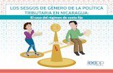 LOS SESGOS DE GÉNERO DE LA POLÍTICA … · Adelmo Sandino Imagen Institucional Coordinación de Comunicación ... al sistema tributario que afectan a los pequeños negocios en donde