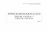 Programació del departament de - …linux.iespuigdesafont.cat/joomla/attachments/article/360... · Programació de Biologia i Geologia de quart d’ESO 51 7. Metodologia i atenció