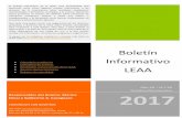 Boletín Informativo LEAA - agro.uba.ar · Boletín Informativo LEAA • Calendario académico • Calendario de eventos • Novedades institucionales de la LEAA • Apuntes Agroeconómicos