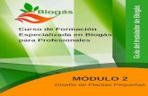 Curso de Formación Especializada en Biogás para … · Acumulación o almacenamiento del digestato .....12 2.2.5. Conducción de biogás a equipos de consumo ... 3 Manual de Biogás