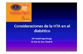 Consideraciones de la HTA en el diabético. M. Isabel …redgdps.org/gestor/upload/Consideraciones de la HTA en el... · Guía de Práctica Clínica sobre DM2 SNS 2008 ... Actualización