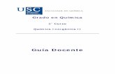 Guia Docente QI(II) 2017-2018ELENA - usc.es€¦ · Rodgers, G.E.; Química Inorgánica. Introducción a la química de coordinación, del estado sólido y descriptiva; McGraw-Hill,