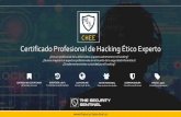 Certificado Profesional de Hacking Ético Expertoaula-informatica.com/academia/Cursos/HackingEtico/Certificado... · Archivos digitales con las presentaciones en PowerPoint de todos
