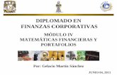 Matemáticas Financieras y Portafoliosuniversidadfinanciera.mx/wp-content/uploads/2011/06/Sesión-1-MFPI... · 1.1 interÉs simple 1.2 interÉs compuesto tasa de interÉs nominal,