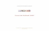 Curso de Outlook 2007 - tutoriales.comtutoriales.altervista.org/trabajos/outlook2007.pdf · AulaClic. Curso de Outlook2007. Índice Cómo utilizar este curso. 1. Elementos básicos