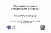 “Metodologías para el Ordenamiento Territorial”virtual.cudi.edu.mx:8080/access/content/group/8e7d63e7-ae4f-4ddc-a... · apega a la organización de las Guías Metodológicas.