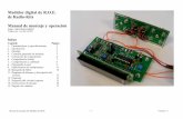 Medidor digital de R.O.E. de Radio-Kits Manual de … · 6. Comprobación inicial 7 7. Comprobación y calibrado 8 ... Identificación de componentes 11 10.Búsqueda de fallos 12