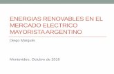 ENERGIAS RENOVABLES EN EL MERCADO … · La demanda eléctrica viene creciendo impulsada por el sector residencial… 0 1000 2000 3000 4000 5000 Wh) 6000 Demanda Mensual de Energía
