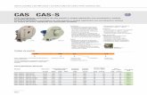 CAS CAS-S - sodeca.com€¦ · 200 VENTILADORES CENTRÍFUGOS Y EXTRACTORES EN LÍNEA PARA CONDUCTOS CAS: Ventiladores centrífugos de alta presión y …