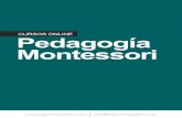 CURSOS ONLINE Pedagogía Montessori€¦ · El principal objetivo de nuestros cursos en formato online es expandir la psicopedagogía Montessori y que ésta llegue al mayor número