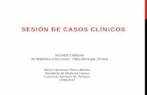 SESIÓN DE CASOS CLÍNICOS · 2018-05-19 · un cuadro séptico (procalcitonina, trigliceridos, ... Neoplasias en pacientes con infección por VIH. Estudio descriptivo de 129 casos