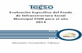 Evaluación Específica del Fondo de Infraestructura … · las obras realizadas en la reducción de la masa de carencias sociales de las y los habitantes de Comalcalco. El quinto