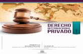 Asignatura Semipresencial Unidad III · Versión pdf Unidad III Principios Generales del Derecho Internacional Privado Pág. 2 ; ... Servieduca – URBE 28771 2da. Edición