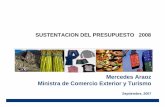Mercedes Araoz Ministra de Comercio Exterior y Turismo€¦ · Primeros exportadores mundiales de productos de alta calidad y ... Implementación del Módulo de Formación ... de