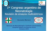 1er Congreso argentino de - sap.org.ar · Manejo del RN con LA Meconial yPráctica habitual: ... yEmpeoramiento de la hipoxemia yDemora en la reanimación yDaño a la vía aérea