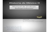 Historia de México II - Academias - DGEMSdgems.ucol.mx/planes/archivos/A3_42.pdf · M. en C. Carmen Ivonne Calvillo González Independiente . ... diversidad de proyectos políticos
