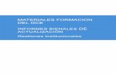 MATERIALES FORMACION DEL GCE INFORMES BIENALES DE ...unfccc.int/files/portal_espanol/application/pdf/institutional... · misión es apoyar a la Secretaría Ejecutiva ... ha creado