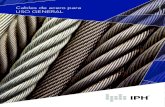 Cables de acero para - IGVapi.iphglobal.com/uploads/USOS_GENERALES_ESP_080616.pdf · Las operaciones de izaje se realizan en diferentes segmentos, como la construcción, ... en tablas