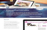 Elena Hernández - MODDO€¦ · SOLUCIÓN La solución para Elena Hernández estaba en la creación de fichas de producto profesionales Una ficha en la que se da toda la información