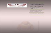 Cuadernos de Lengua Egipcia - egiptologia.comegiptologia.com/wp-content/uploads/2016/04/cuadernos-escritura... · GENERALIDADES ..... 51 CLASIFICACIÓN DE LAS FORMAS DE CONJUGACIÓN