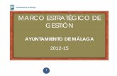 MARCO ESTRATÉGICO DE GESTIÓN - Novedades - …calidad.malaga.eu/export/sites/default/formacion/calidad/portal/... · Control y evaluación de la gestión 6. Cuadro ... vínculo