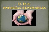 Las energías renovables: su potencial es inagotable, … ENERGÍAS RENOVABLES.pdf · -Las energías no renovables: ... cantidad limitada en la naturaleza. No se renuevan a corto