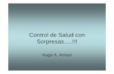 Control de Salud con Sorpresas!!! - Sociedad Argentina de ... · • AEA: previamente sano, concurre a control de salud y durante la consulta presenta pérdida de la conciencia en