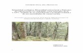 Integridad ecológica, Diversidad estructural y Patrones … · • Describir la composición, estructura y dinámica de los bosques semi-naturales ... Naturaleza correspondientes.
