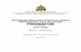 PROGRAMA NACIONAL FORESTAL, AREAS …extwprlegs1.fao.org/docs/pdf/hon121723.pdf · Sistema de seguimiento y evaluación ... Resumen de las principales metas de los subprogramas ...