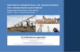 REPORTE SEMESTRAL DE MONITOREO DEL .Reporte Semestral de Monitoreo del Mercado El©ctrico â€“ Segundo
