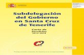 Carta de servicios de la Subdelegación del Gobierno en ... · para el mantenimiento de la seguridad ciudadana en ejecución de ... Protocolo Interinstitucional de Intervención con