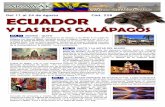 Del 11 al 24 de Agosto Cód. 228 ECUADOR - … Ecuador y... · Quisapicha, famosa por sus artículos de cuero y ha sido declarada ‘la ruta turística del cuero’. Cena y alojamiento