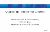 Análisis del Ambiente Externo - lic10inide.weebly.comlic10inide.weebly.com/.../9/...analisis_ambiente_externo_e_interno.pdf · Page 12 I. AMBIENTE EXTERNO: ANALISIS DE OPORTUNIDADES
