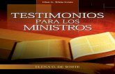 Testimonios para los Ministros (1979)TM).pdf · Capítulo 2—Amonestaciones ﬁeles y fervientes . . . . . . . . . . . . .67 ... Diversiones mundanas ... Capítulo 8—Colaboradores