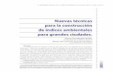 Nuevas técnicas para la construcción de índices ... · g. fernÁndez-avilÉs y mª c. garcÍa-centeno (2009): nuevas tÉcnicas para la construcciÓn de Índices ambientales para