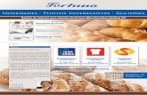 Boletín de noticias para clientes de Fortuna … · Divisora-formadora Panus para masas de pan Planta de panecillos combinada Premium K con estación de estampado y de corte Amasadera