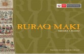 HECHO A MANO · venta de arte popular tradicional Ruraq maki, ... de diversos lugares del Perú y se reafirma como demos- ... nica y arte. Los artesanos que las elaboran mantienen