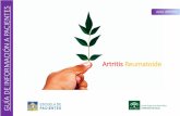 AULA ARTRITIS S Artritis Reumatoide - easp.es · La artritis reumatoide (AR) es una enfermedad inflamatoria crónica, de naturaleza autoinmune, caracterizada por la afectación simétrica