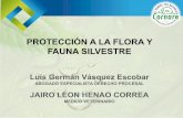 PROTECCIÓN A LA FLORA Y FAUNA SILVESTRE - … · ley 1333 de 2009 (julio 21) por la ... delitos ambientales en la legislacion colombiana -codigo penal ley 599 de 2000 art 328: ...