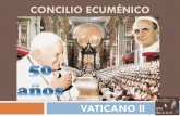 CONCILIO ECUMÉNICO - :: Arzobispado de … Concilio Vaticano II… Comenzó el 11 de octubre de 1962 y finalizó el 8 de diciembre de 1965. Se realizó en cuatro etapas o sesiones.